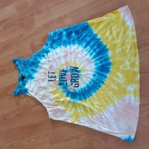 tye dye tank top